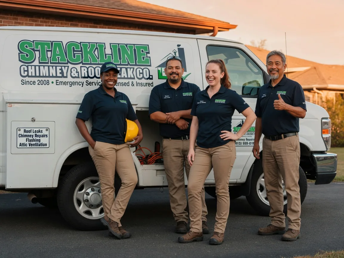 Chimney flashing repair company in Edgemont, AR